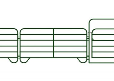 Pannelli pesanti dell'iarda delle pecore della metropolitana del calibro, pannelli mobili ad alta resistenza del bestiame del tubo
